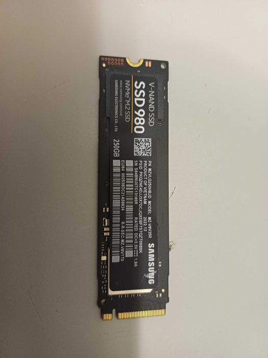 Samsung SSD 980 250 Gb