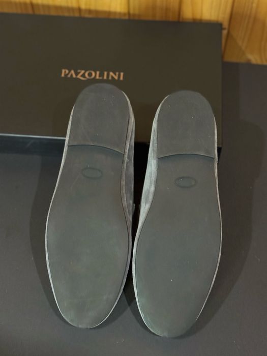 Чоловічі замшеві лофери Pazolini 40 розмір нові!