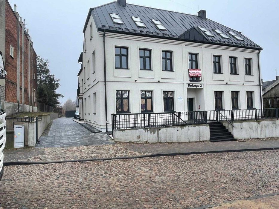 Mieszkanie/lokal użytkowy nowy 58m2, Zduńska Wola, centrum