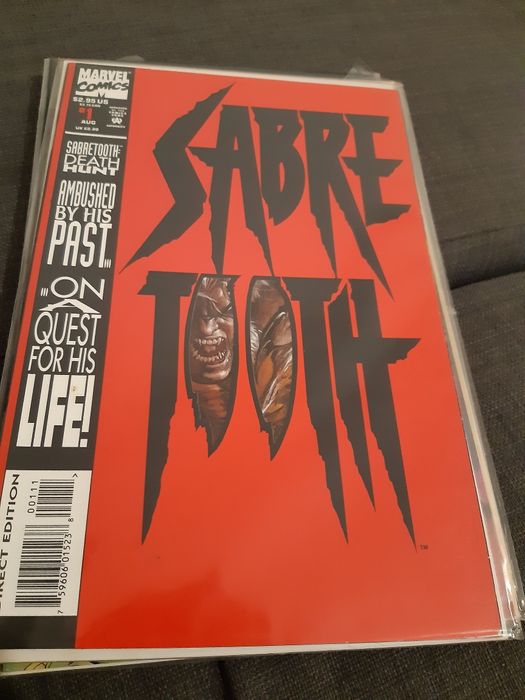 Marvel Sabre Tooth #1 Versão Americana