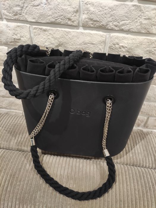 O bag mini nero nowy