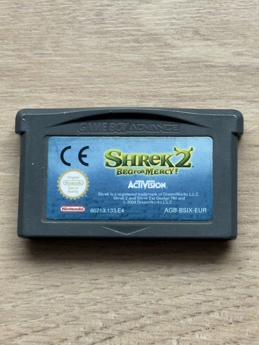 Jogo Shrek 2 beg for mercy para Gameboy Advance
