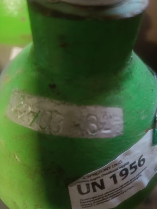 Trzy butle do spawania ósemki Argo mix