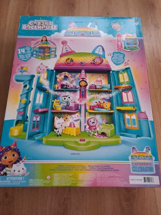 Casa da Gabby Dollhouse Celebration (63 cm) - Nova/Selada