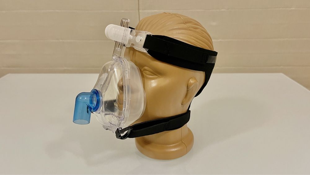 Нова Сіпап маска ротоносова, cpap, біпап, ивл, швл, Resmed