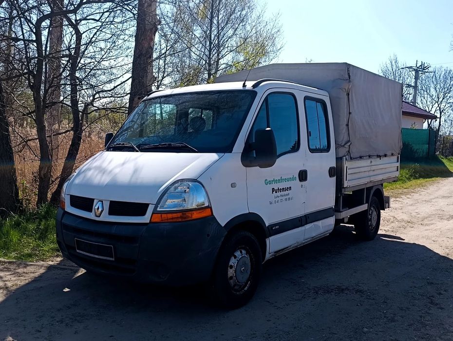 Renault Master  2.5 DCi dubelkabina bez rdzy BUNDESWEHR Niemcy