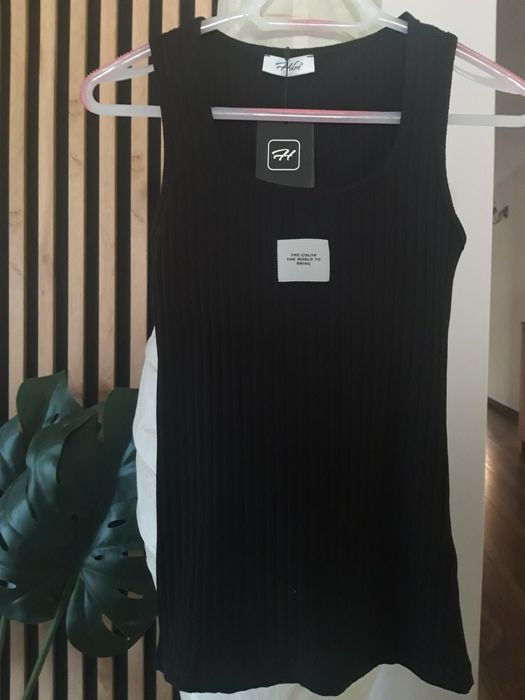 Bluzka damska na ramiączka top nowa z metką HDMTextil S/M