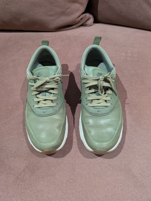 Zielone skórzane adidasy Nike Air Max38