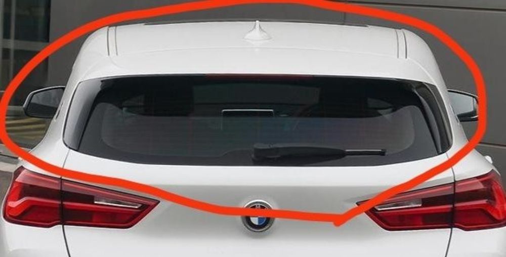 Спойлер крышки багажника задний стоп BMW X2 F39