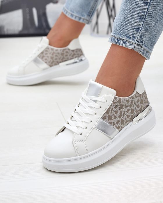 4 KOLORY 36 37 38 trampki 39 40 41 sneakersy tenisówki z printem liter