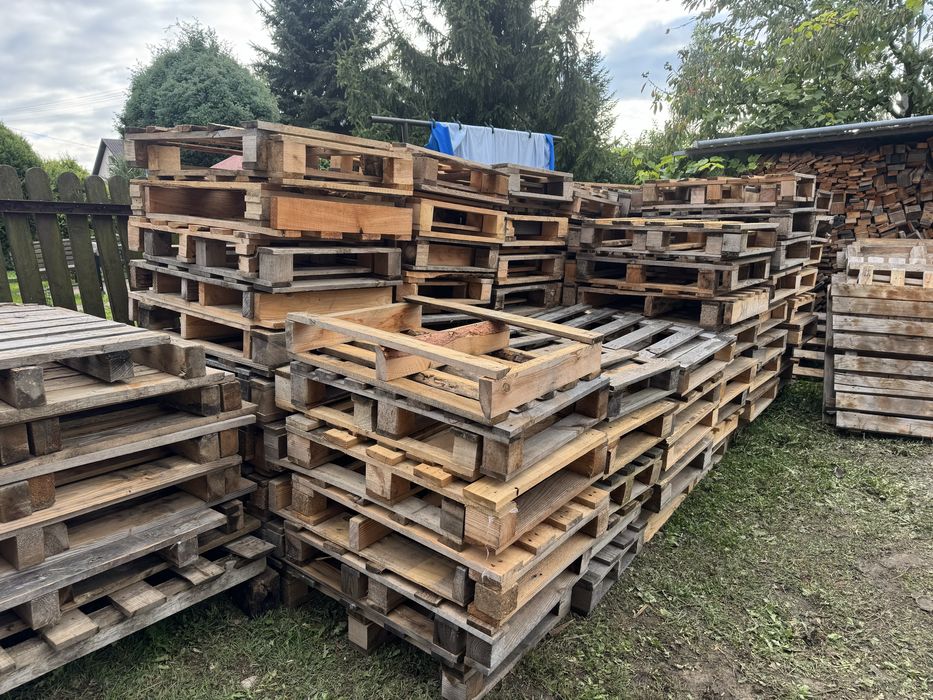Palety transportowe kompletne całe 80 x 60