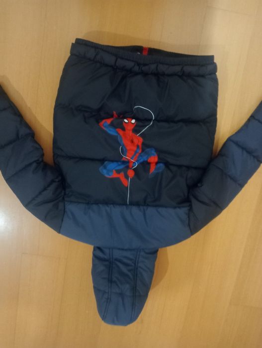 Casaco do homem aranha