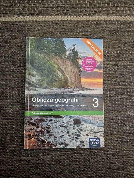 Książka od geografii klasa 3 zakres podstawowy nowa podstawa programowa