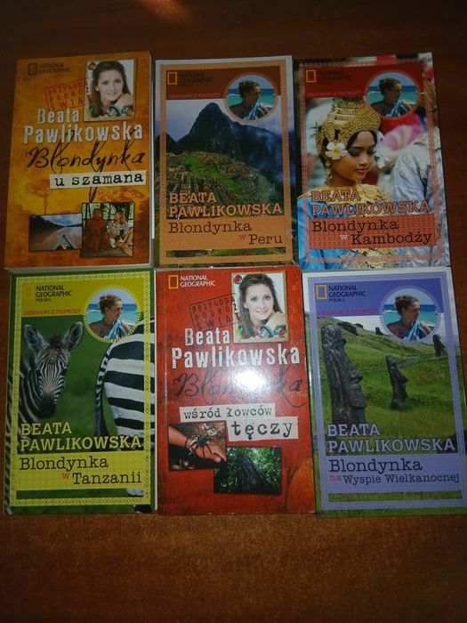 Beata Pawlikowska  Blondynka.       6 ksiązek