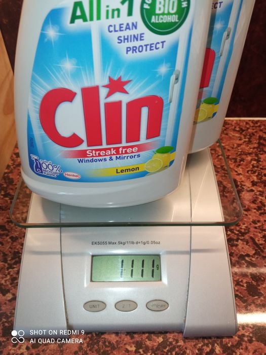 2x CLIN płyn do mycia szyb