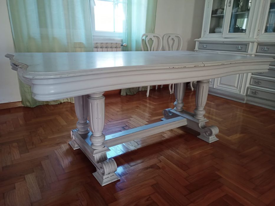 Conjunto móvel sala com espelho e mesa