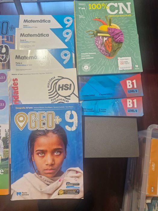 Livros do 9º Ano de Escolaridade - Colégio Alfacoop