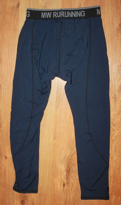 Мужские спортивные леггинсы тайтсы термо mw running m