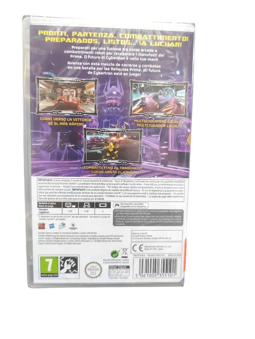 Na Lewara Gra Nintendo Switch Transformers: Galactic Trials