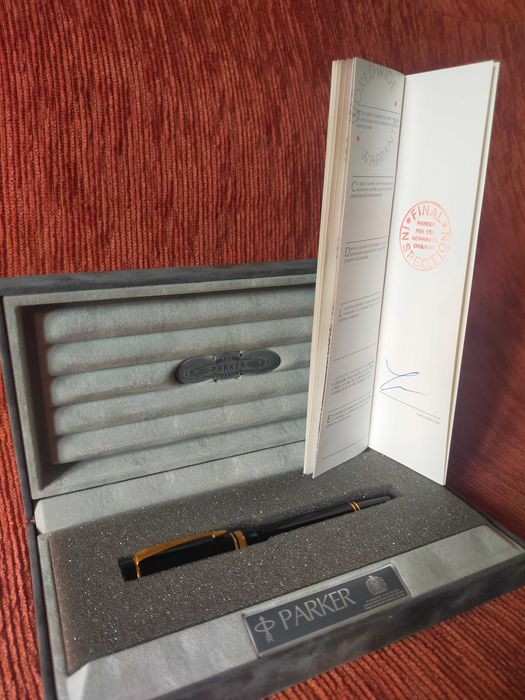 Ручка Parker duofold. Roller ball. 90-ті роки. Стан нової.