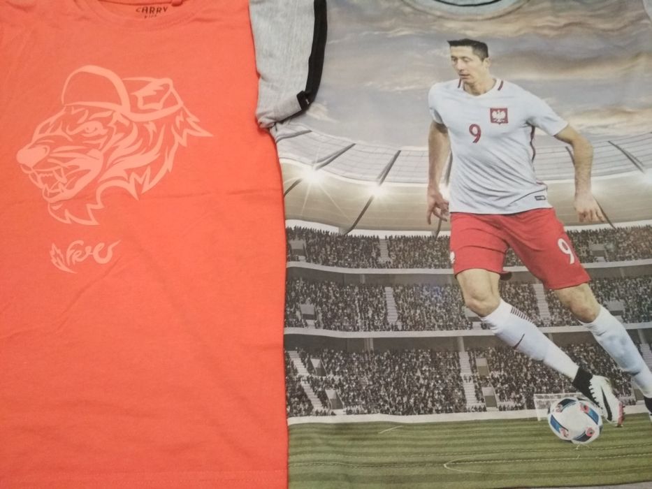Koszulki /t-shirty chłopięce r 134/140 (wymiary).