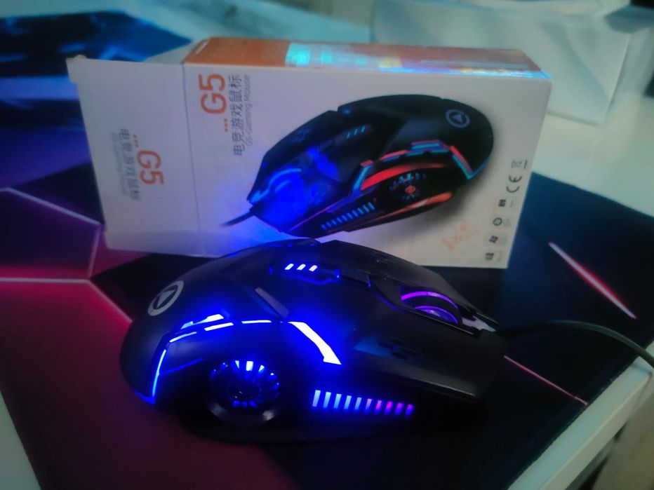 Mysz mechaniczna cicha przewodowa