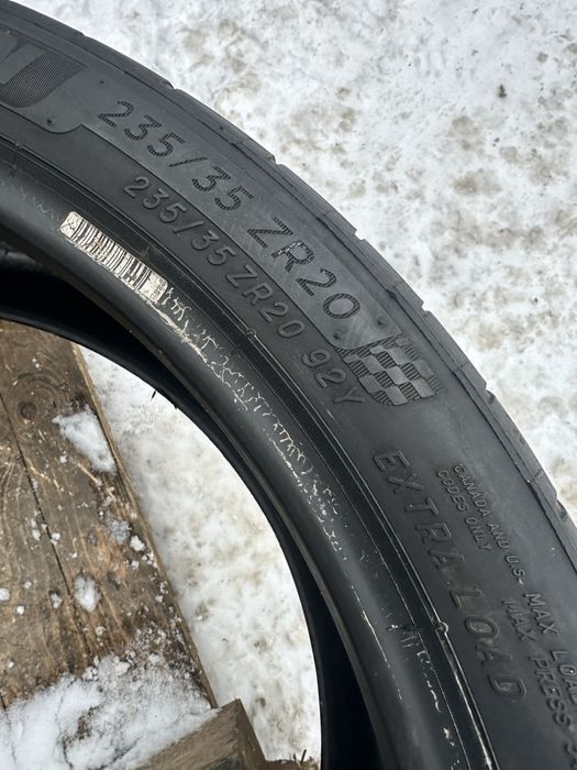 Шини 235 35 20 92Y XL Michelin Pilot Sport 4 S пара