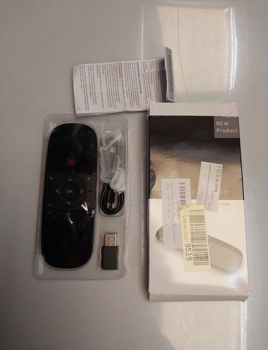 przenośna bezprzewodowa mysz i klawiatura mysz pilot 3w1