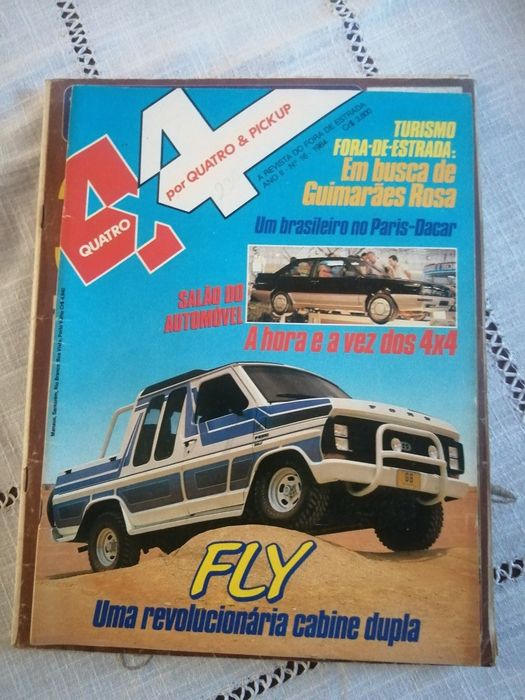 Revistas automóveis antigas