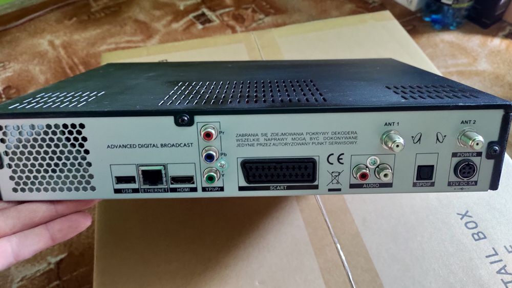 Dekoder nBox Enigma2 + dysk 250GB