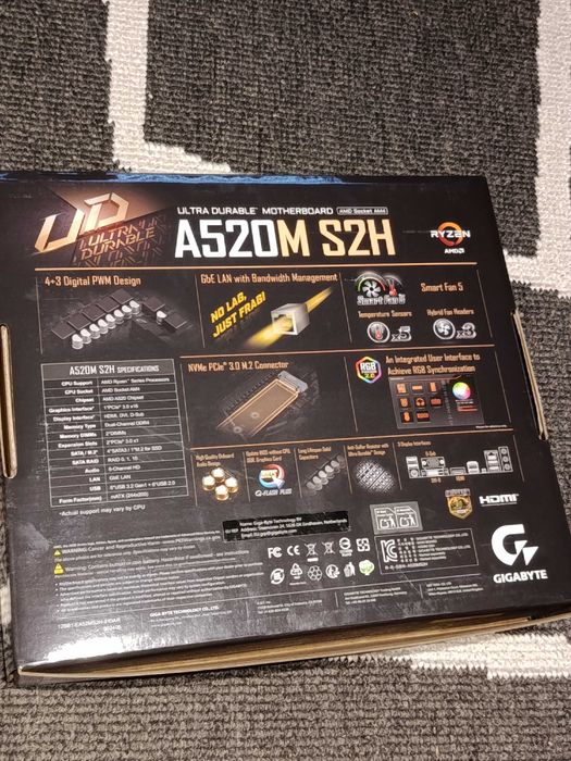 Płyta główna GIGABYTE A520M S2H