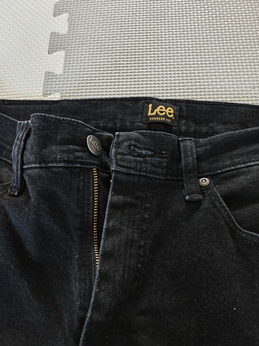 Jeansy czarne męskie Lee legendarny edition rozmiar 32/32