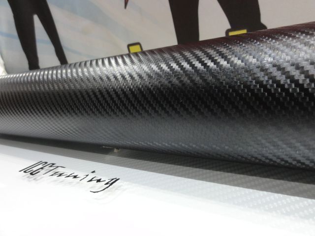 Película, vinil em carbono Preto 3D 1,52M x 1M, 1.52M X 0.50M, 2M X 0.50M