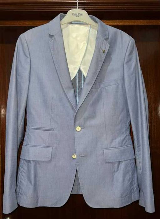 Blazer azul claro