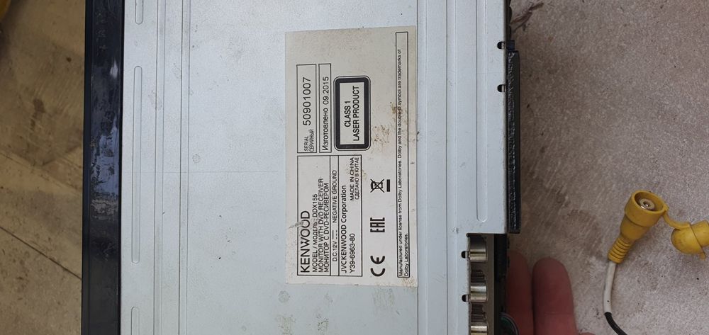 2-х дінова сенсорна магнітола KENWUD