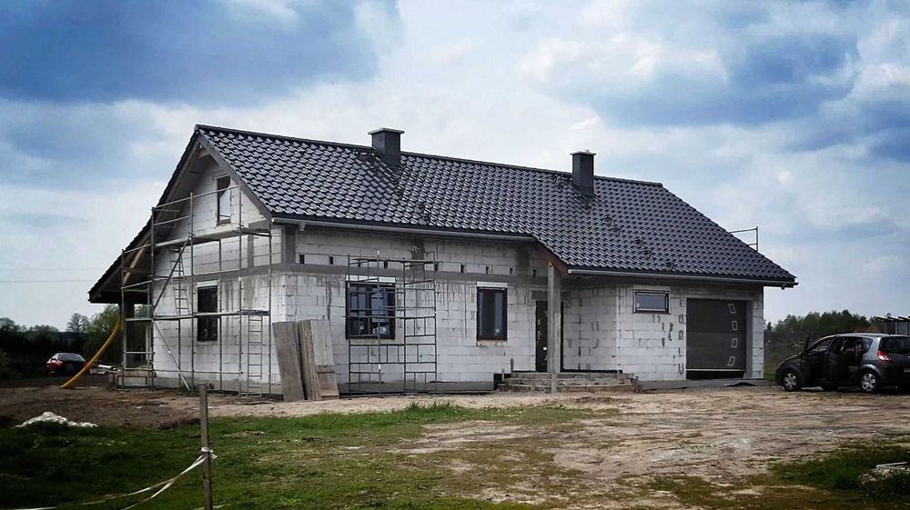 Будівництво будинків.