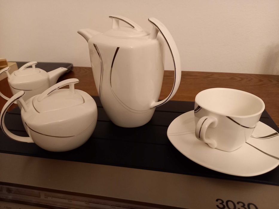 Porcelana zestaw kawa / herbata VERONI - nowy, nieużywany