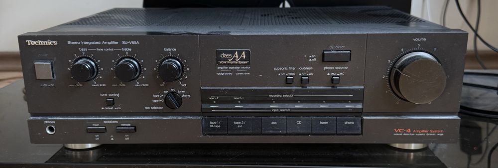 Technice テクニクスSU-V60 プリメインアンプ TECHNICS SU-V60 JAPOŃSKI WZMACNIACZ STEREO - 7521498103