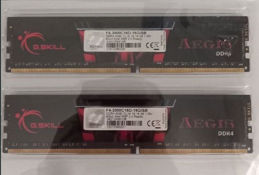 Модуль пам'яті для комп'ютера DDR4 16GB (2x8GB) 3200 MHz AEGIS G.Skill