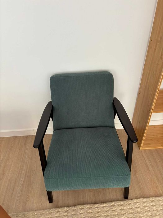 1 EKENÄSET Poltrona, Kelinge turquesa acinzentado NOVA