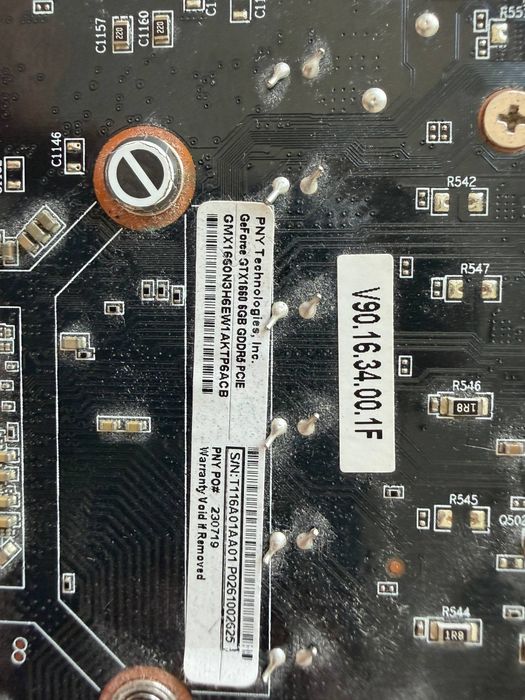 PNY GeForce GTX1660 6gb GDDR5 PCIE