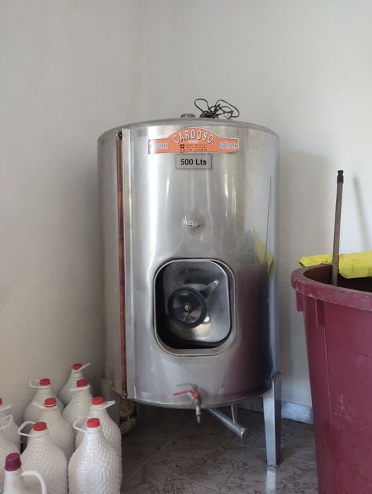 Cuba inox 500 litros