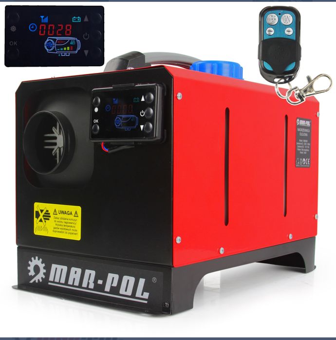 Автономный дизельный обогреватель MAR-POL 8кВт (M80950) 12V 220V