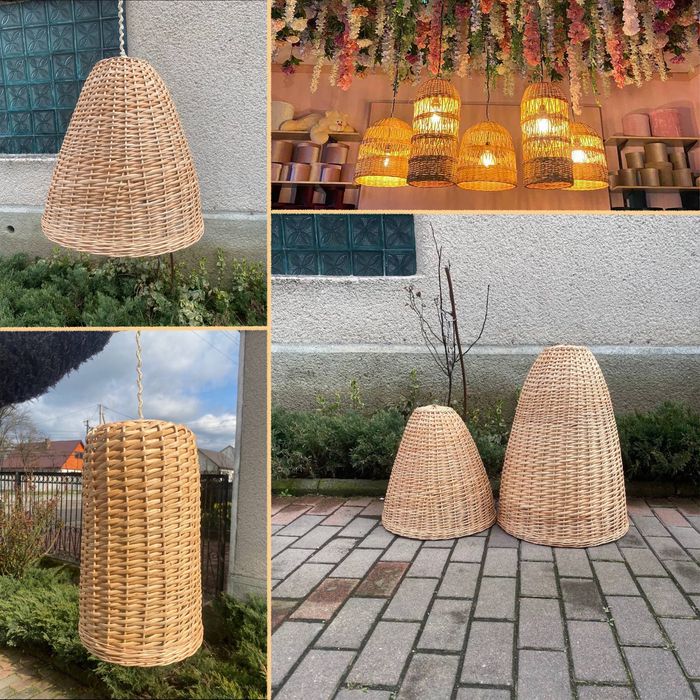 В наявності абажур світильник з лози плафон люстра нічник торшер лампа