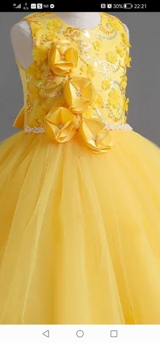 Vestido cerimónia menina