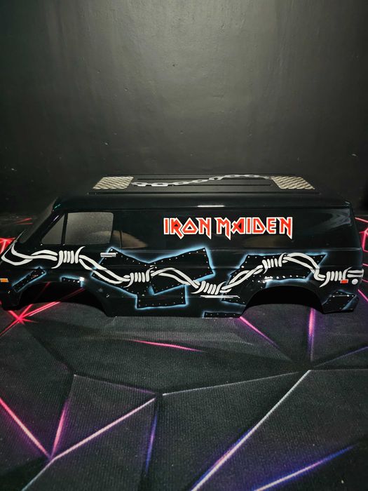 Traxxas TRX4 karoseria 1:10 trial crawler RC VAN Iron Maiden