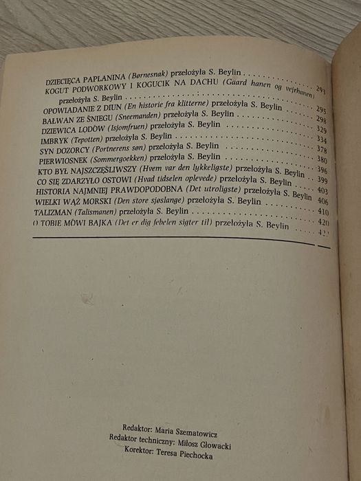 Basnie Andersen 1987r