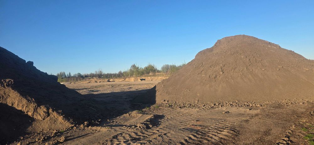 Humus siany pod trawniki, ziemia do ogrodu