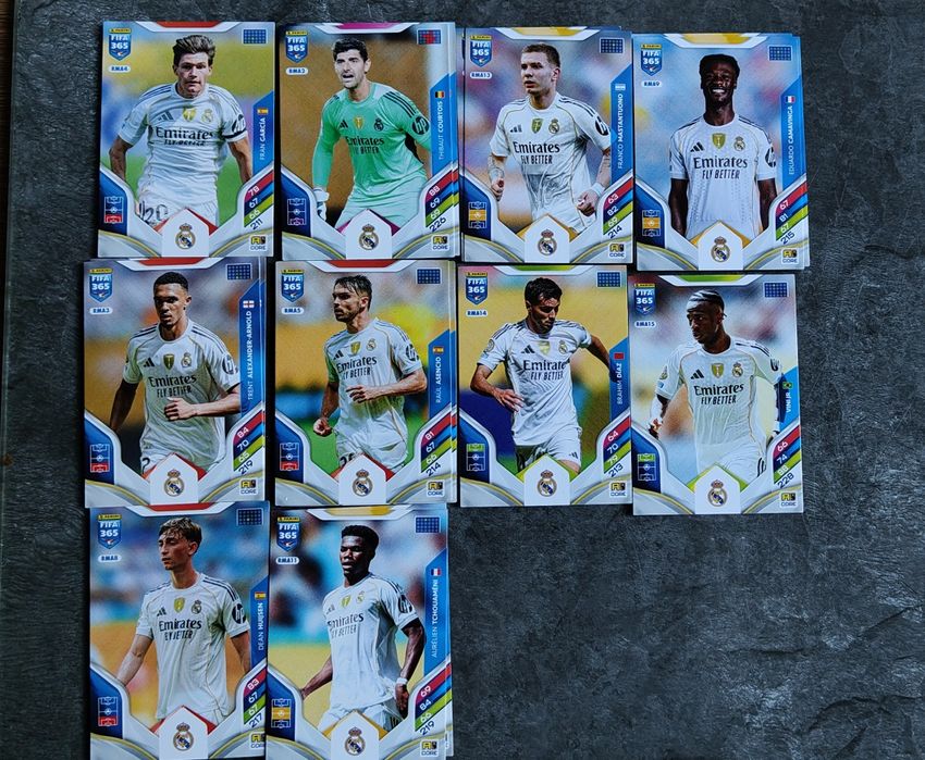 Karty piłkarskie Realu Madryt