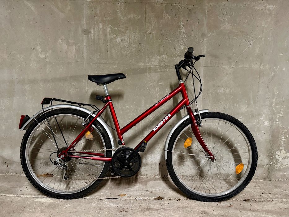 Rower z przerzutkami koła 26